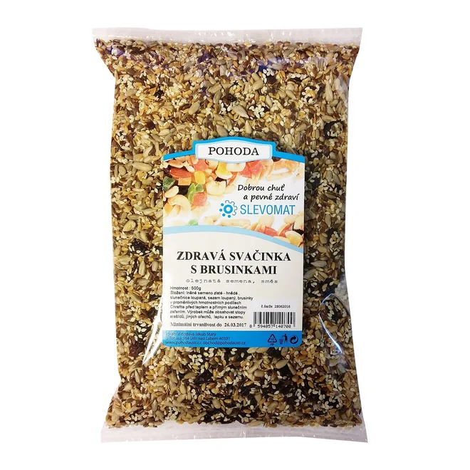 Zdravá svačinka - S brusnicemi, 500 g