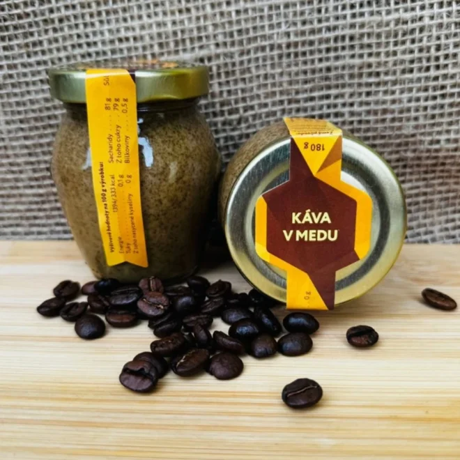 Káva v medu, 180 g