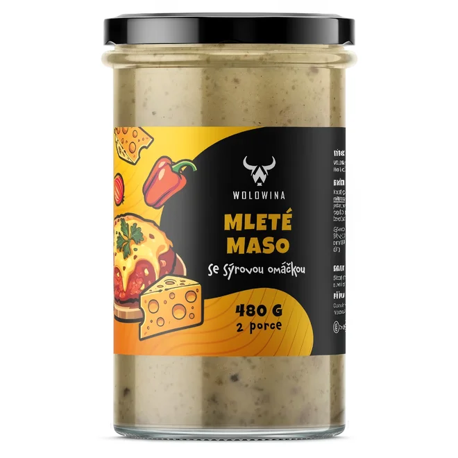 Mleté maso se sýrovou omáčkou