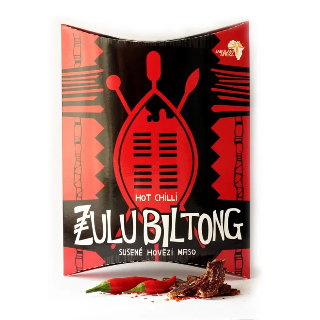 Zulu Biltong: Hot chilli, 100 g