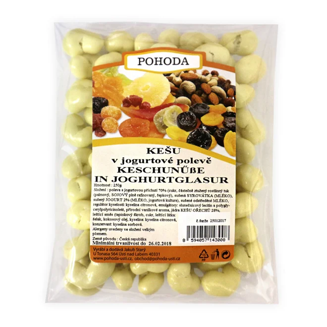 Kešu v jogurtu, 250 g