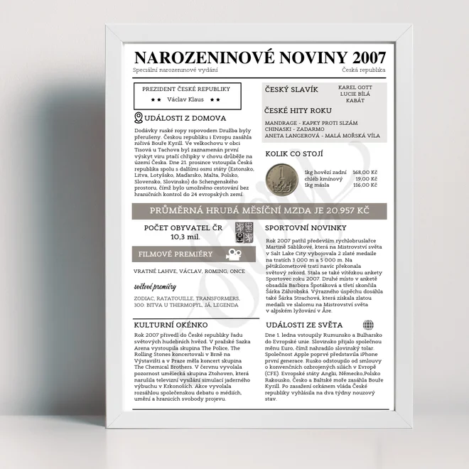 Narozeninové noviny 2007