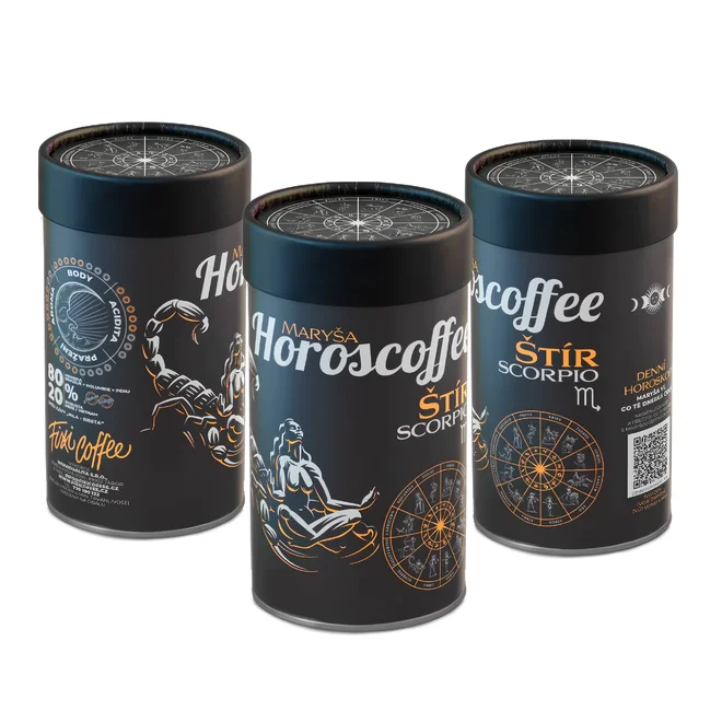Darčeková káva v znamení zverokruhu (Škorpión)