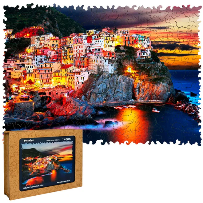 Manarola v Itálii