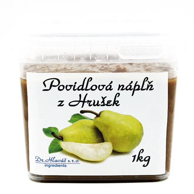 Povidlová náplň z hrušek, 1 kg