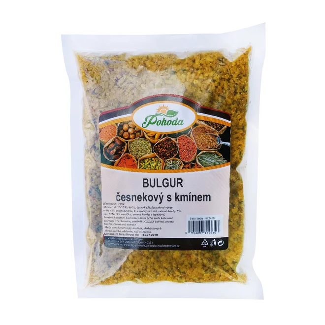 Bulgur česnekový s kmínem, 500 g