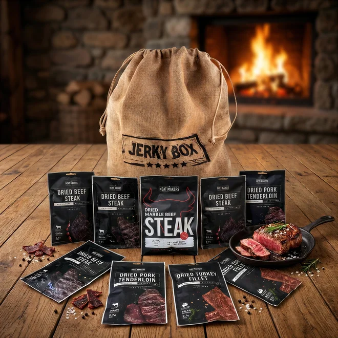 Jerkybox pytel sušený steak - XL