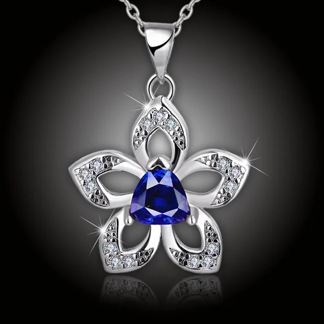 Okouzlující náhrdelník Jasmine Blue