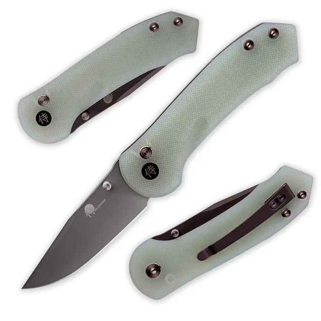 Zavírací nůž Dellinger Shine, VG-10 & G10 Jadegreen