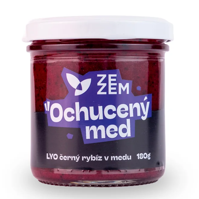 LYO černý rybíz v medu, 180 g