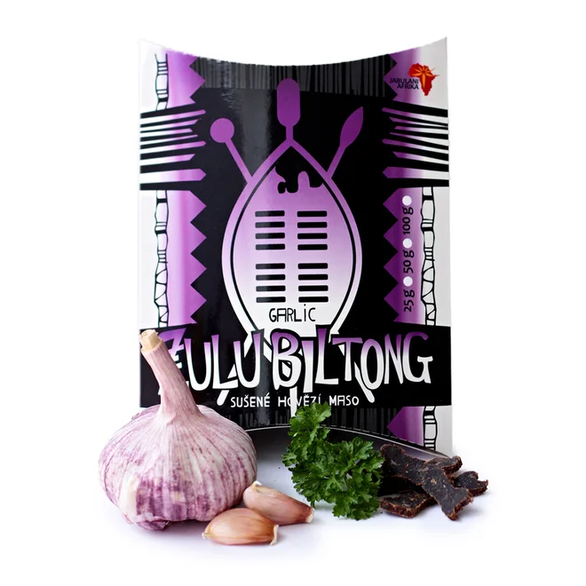 Zulu Biltong: Česnek, 100 g