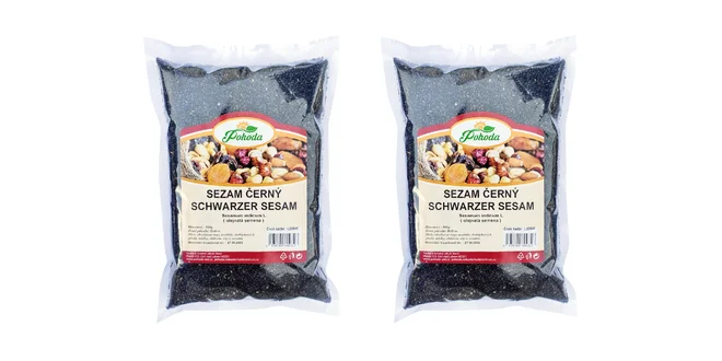 2 x 500 g Sezam čierny