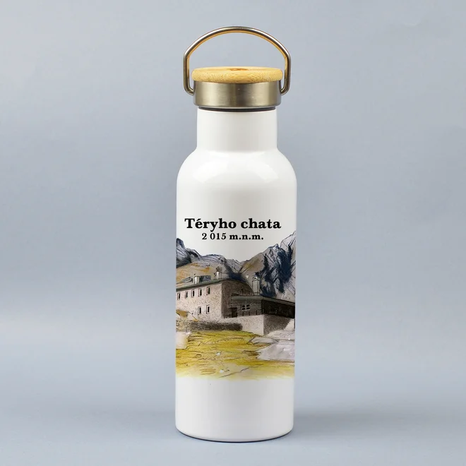 500 ml Turistická termofľaša "Téryho chata"