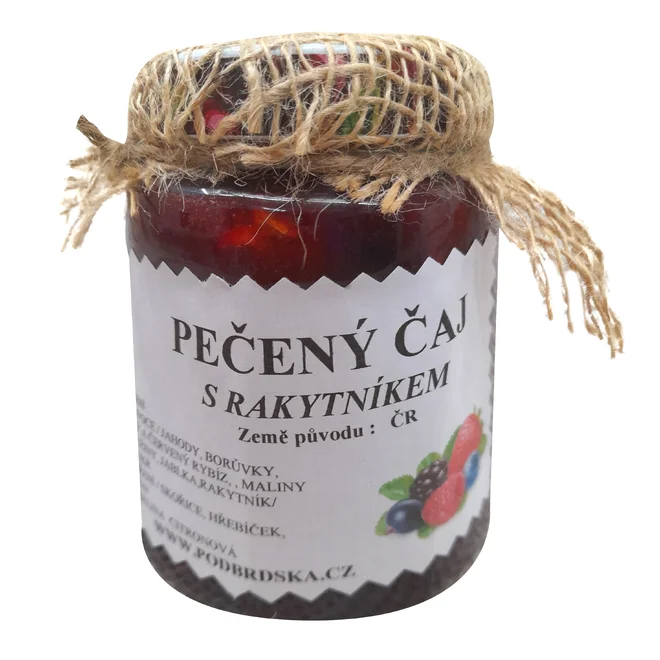 Pečený čaj s rakytníkem