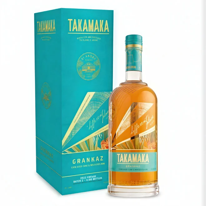 Rum Grankaz #3 Takamaka 51,6 % (0,7 l) v dárkové krabičce