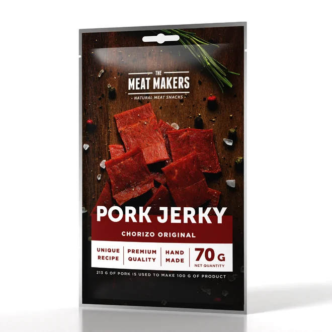 70 g Sušené mäso "MM Jerky PORK CHORIZO"