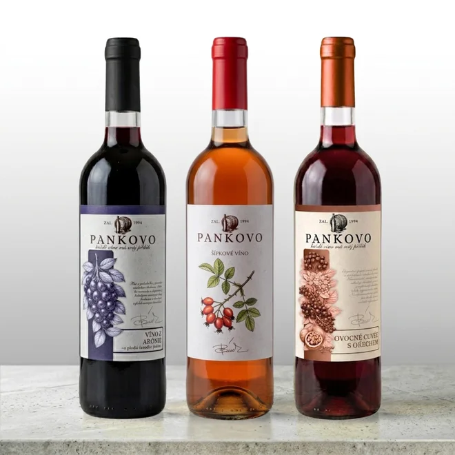 Set tmavé trio: cuvée s ořechem, šípek, arónie