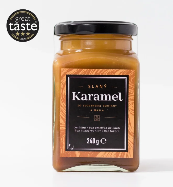 240 g Slovenský slaný karamel svetovej kvality zn. Gallé