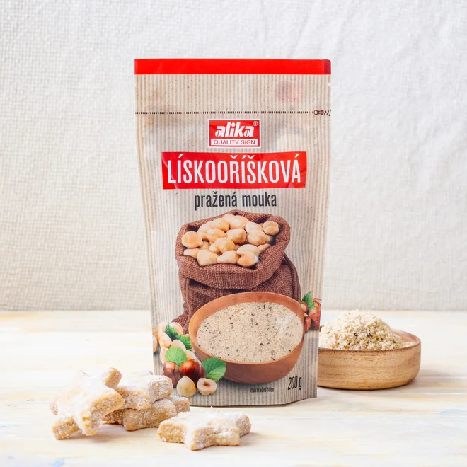 Lískooříšková mouka pražená, 200 g