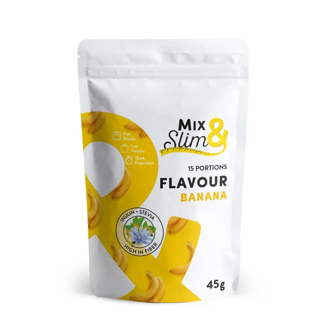 Mix & Slim příchuť – banán, 15 dávek