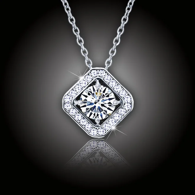 Třpytivý náhrdelník Crystal Diva