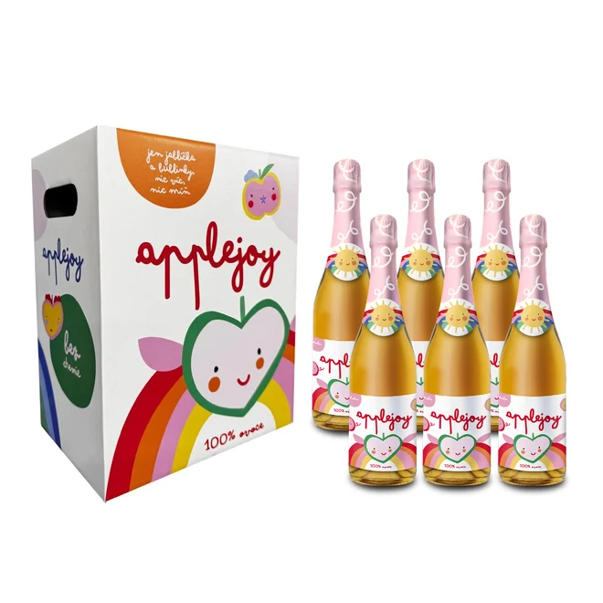 Růžový box Applejoy