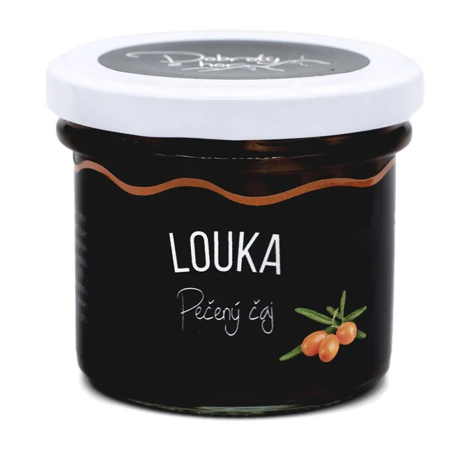 125 g Pečený čaj českej výroby (lúka zmes: rakytník, jarabina, šípka)