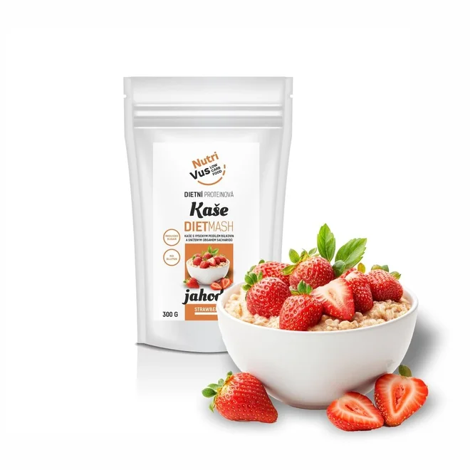 Proteinová kaše - jahoda