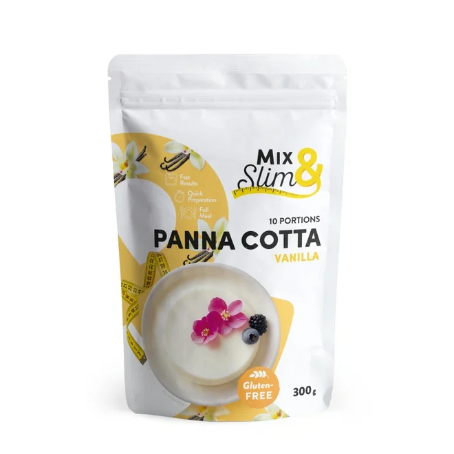 Panna cotta, 10 porcí