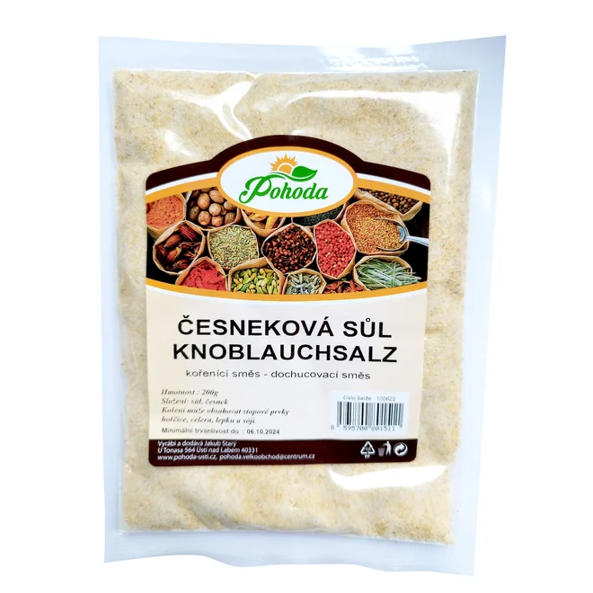 200 g Koreninová zmes "Cesnaková soľ"