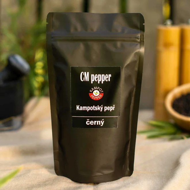 Kampotský pepř – černý