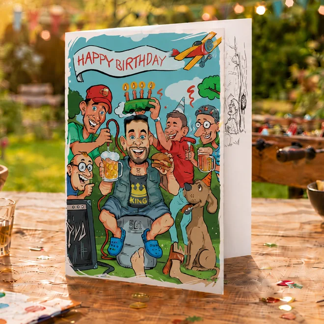 SKETCHart přání - Happy Birthday