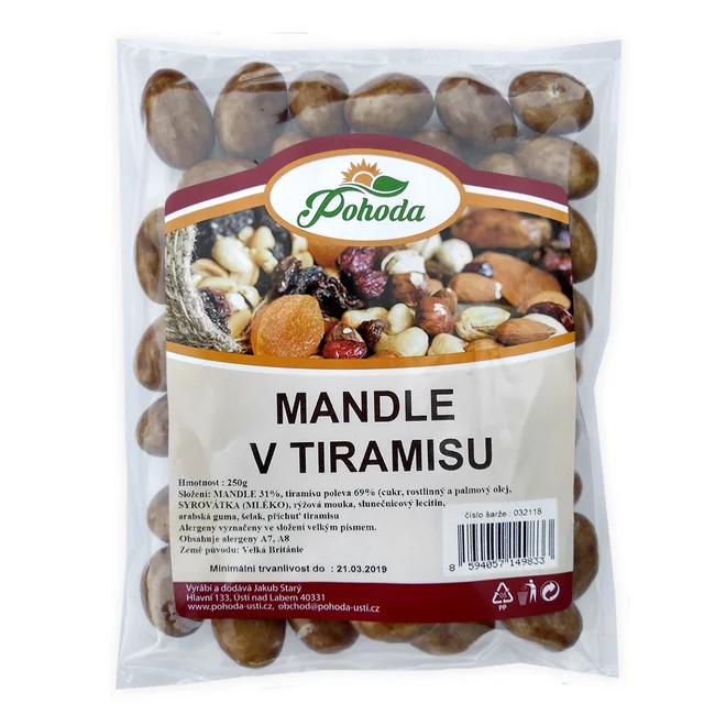 Madle v tiramisu polevě, 250 g