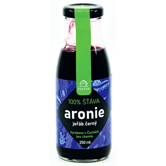 100% šťáva z aronie, 250 ml