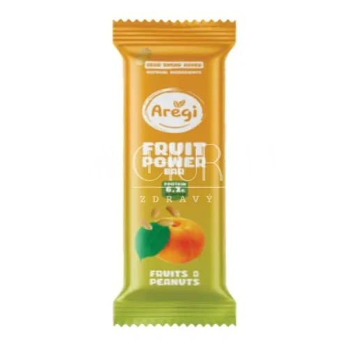 Aregi Meruňková tyčinka s arašídy, 40 g