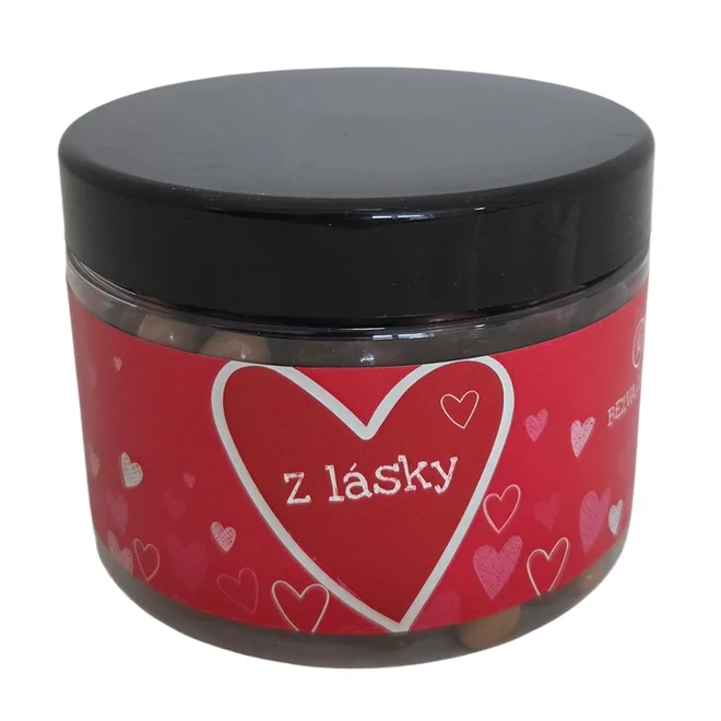 Dóza z lásky s ořechy v čokoládě