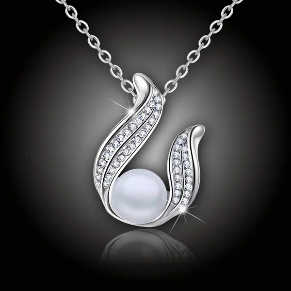 Perlový náhrdelník Calypso - White Pearl