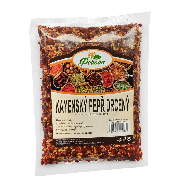 200 g Koreninová zmes "Kajenské korenie drvené"