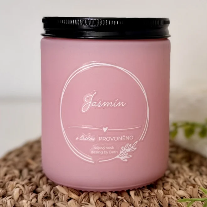 Jasmín - sójová svíčka, 250 ml