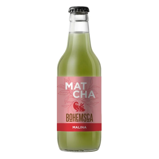 Matcha Malina, 330 ml - 15 ks
