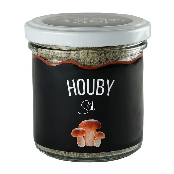 Morská soľ s hubami