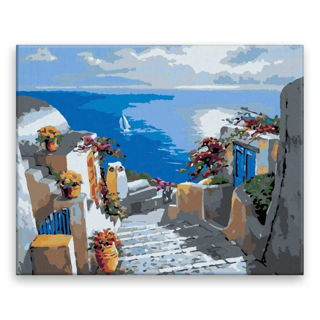 Schody k moři 50 × 40 cm