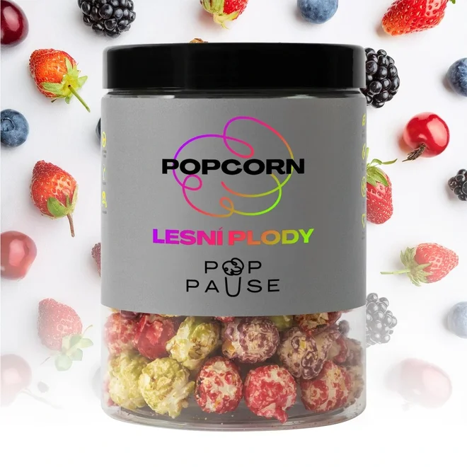 Popcorn Lesní ovoce