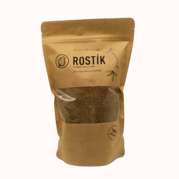Organické hnojivo Rostík: sypká forma, 1 l
