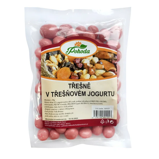 Třešně v třešňovém jogurtu, 250 g