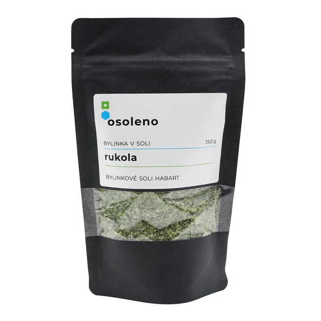 Rukola v soli kamenné jemné, 150 g