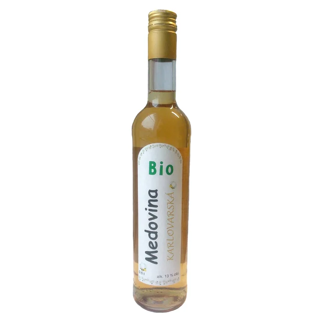 0,5 l BIO karlovarská medovina českej výroby