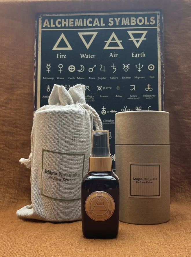 45 ml Unisex parfum slovenskej výroby Eau de Parfum "Vzduch" (Váhy / Vodnár / Blíženci)