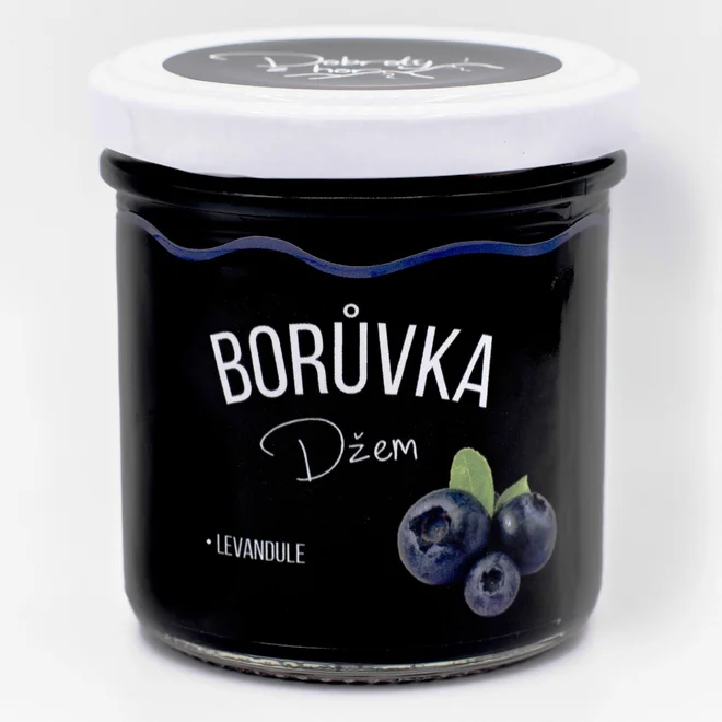Originálny český džem (čučoriedka - levanduľa)