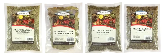 4 x 50 g Balík byliniek č. 3